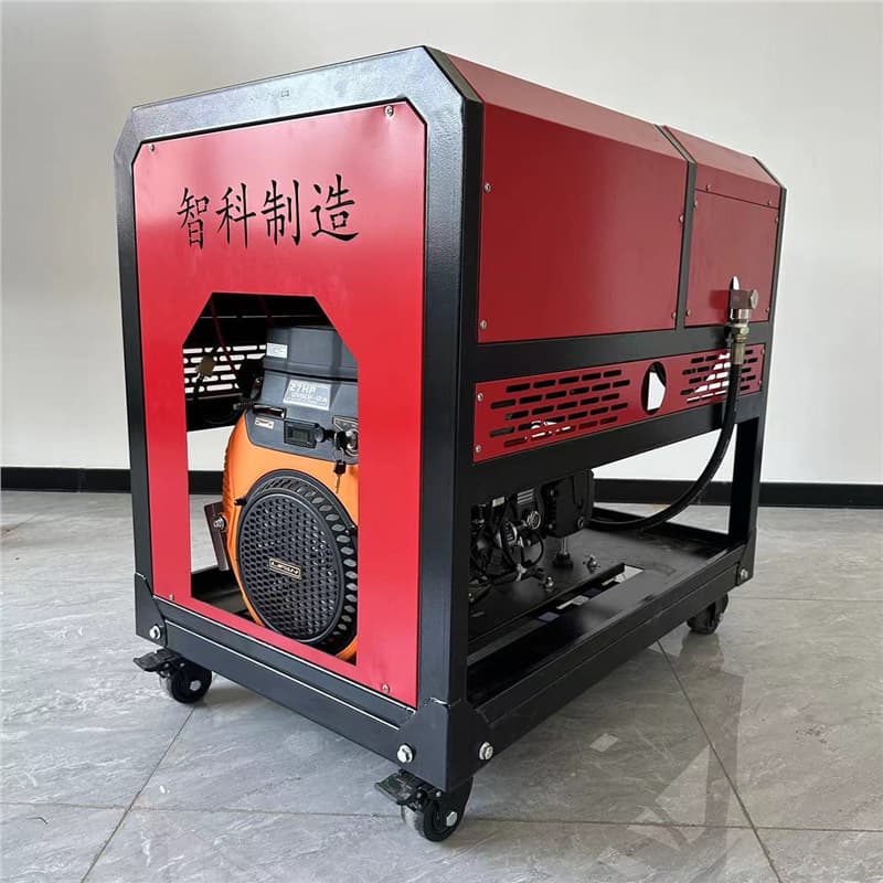 High-Pressure Pipeline Dredging and Cleaning Machine, Gasoline/Diesel Unblocker for Property, Residential, and Municipal Sewers