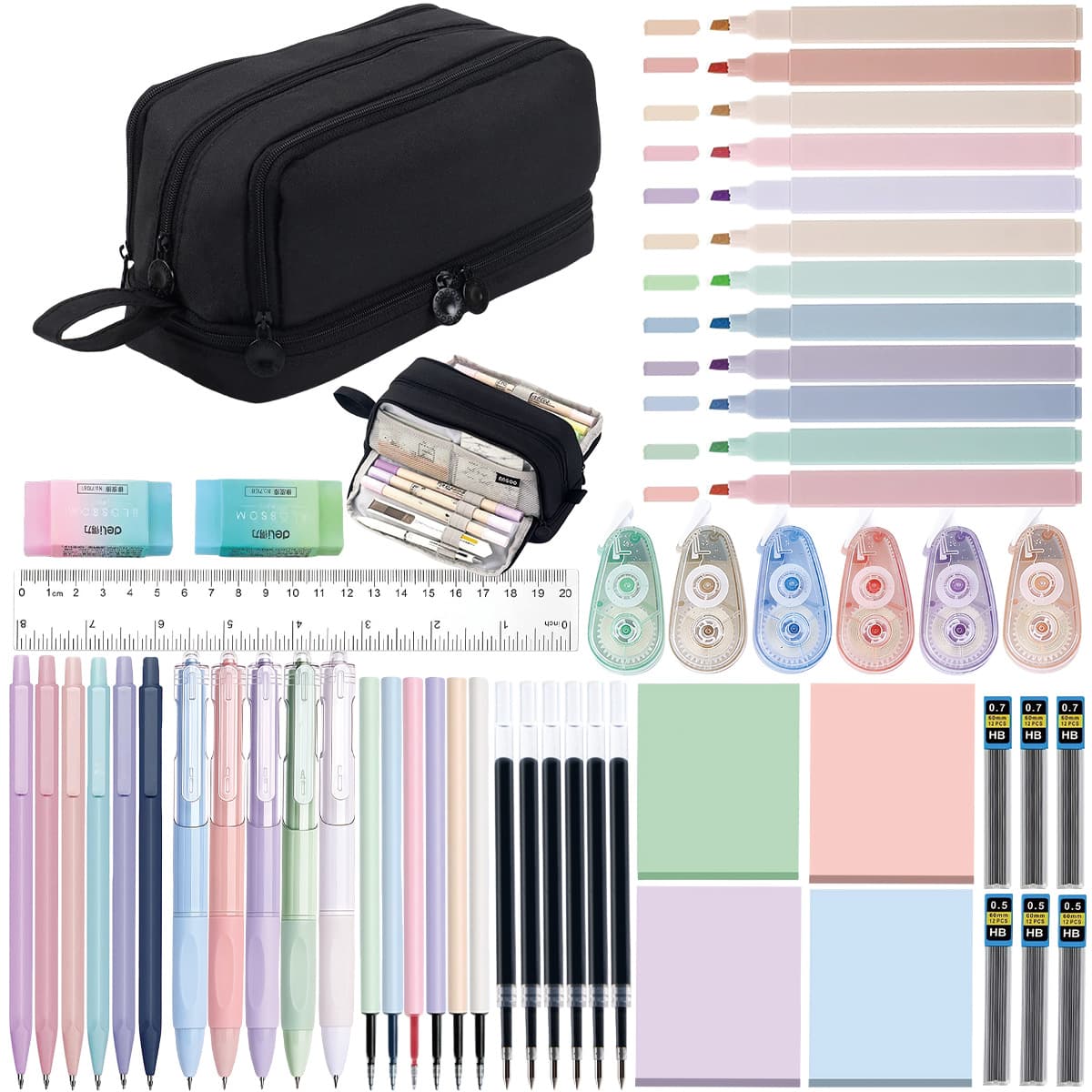 Cross-border Hot-selling Back-to-School Stationery Set Elementary School Student Gift Box Set Prize Children's Learning Supplies