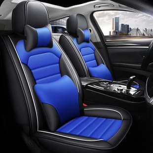 2025 New Cross-border Car Seat Covers, All-Season Full Leather Seat Covers, Full-Wrap Seat Covers, Universal Fit, Factory Direct