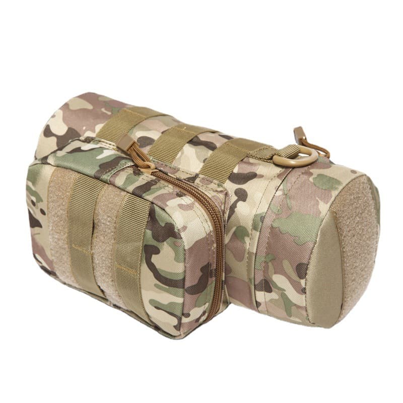 Outdoor Wholesale Tactical Water Bottle Pouch Military Fan Travel Hiking Mountaineering Attachment Waist Bag Accessory Bag Utility Pouch Hot Selling