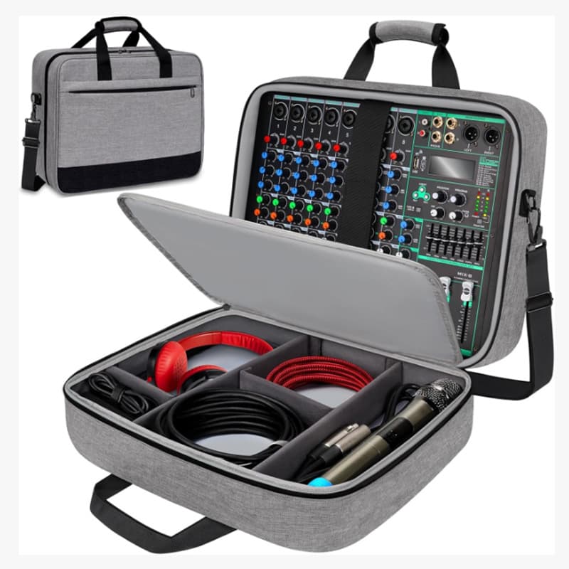 ✅Audio mixer storage bag audio equipment accessories storage recording equipment bag Audio storage b