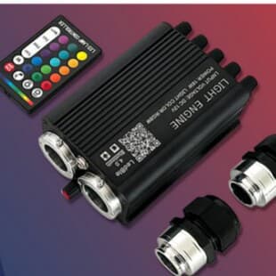 Cross-border Exclusive Car Light Source Starry Sky Light Car Roof Matching Colorful Light Source Car Starry Sky Light Car Roof