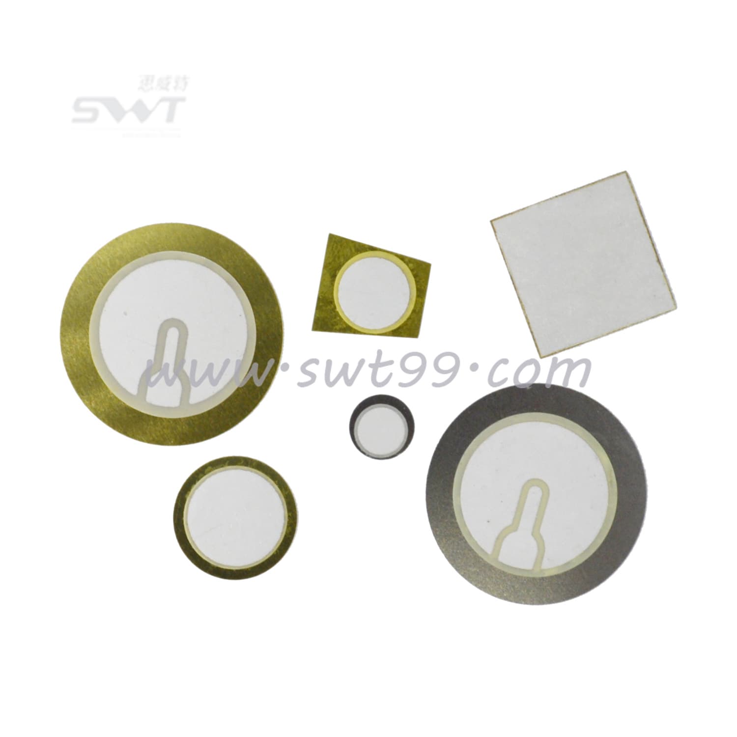 Siweite manufactures and sells steel-based piezoelectric buzzers, 35mm in diameter, 2.6kHz in frequency. Bulk orders receive preferential pricing.