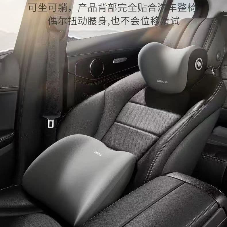 Memory Foam Neck Support Pillow Car Headrest Cushion Universal Vehicle Neck Protector Pillow Auto Seat Backrest Pad