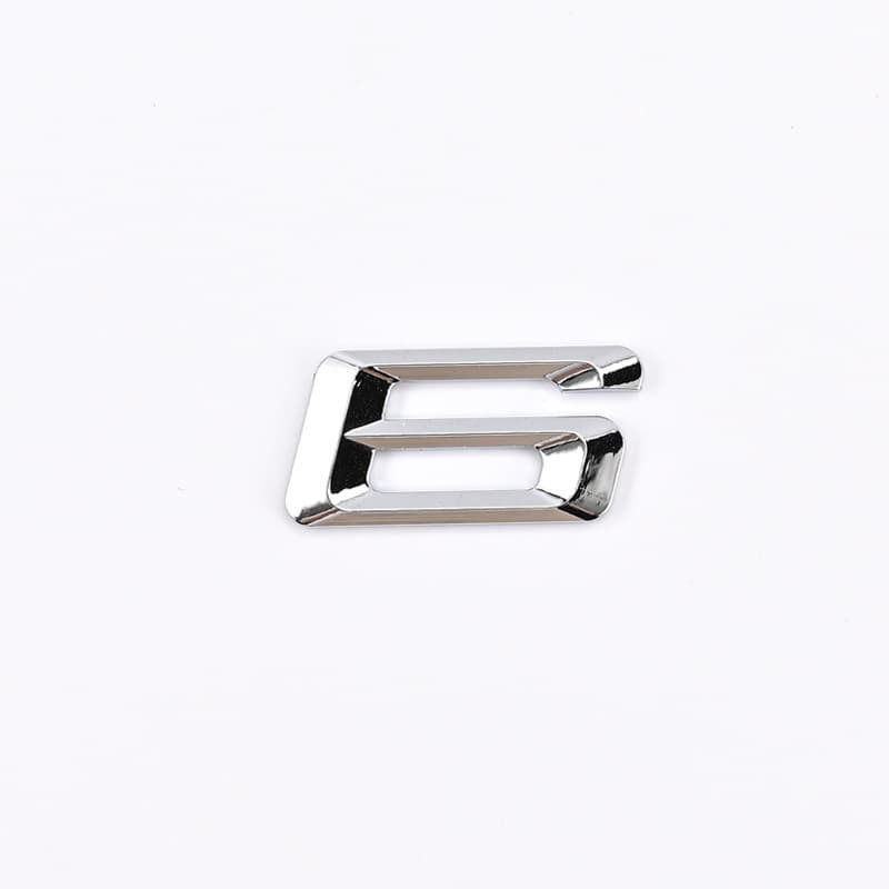 Applicable to BMW old style single font 1 2 3 4 5 6 7 8 0 L i displacement letter rear badge number sticker