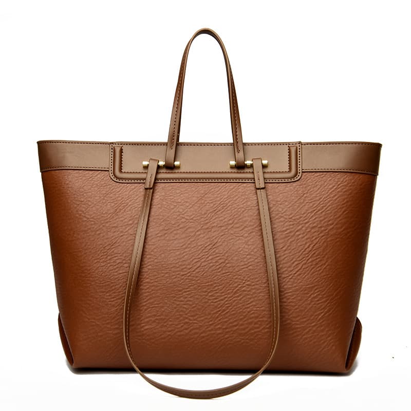 Women's Large Capacity Commuter Tote Bag New Style Simple and Personalized Shoulder Crossbody Bag New Handbag