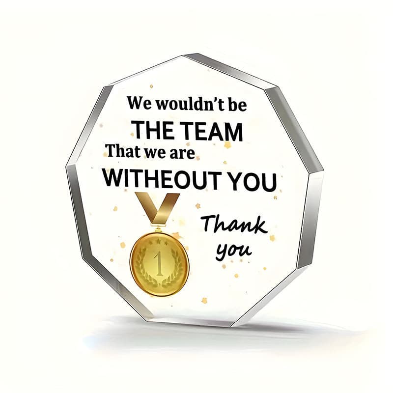 Cross-border Acrylic Custom Office Heart Ornament Gift for Couples Birthday Event Souvenir Stand Decoration