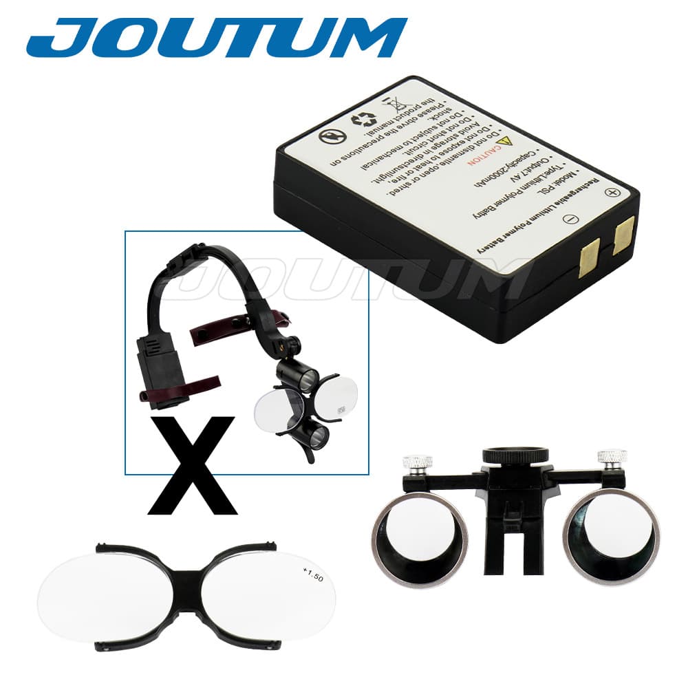Dental Binocular Loupe Headband Magnifier Lens Accessories 2.5X 3.5X