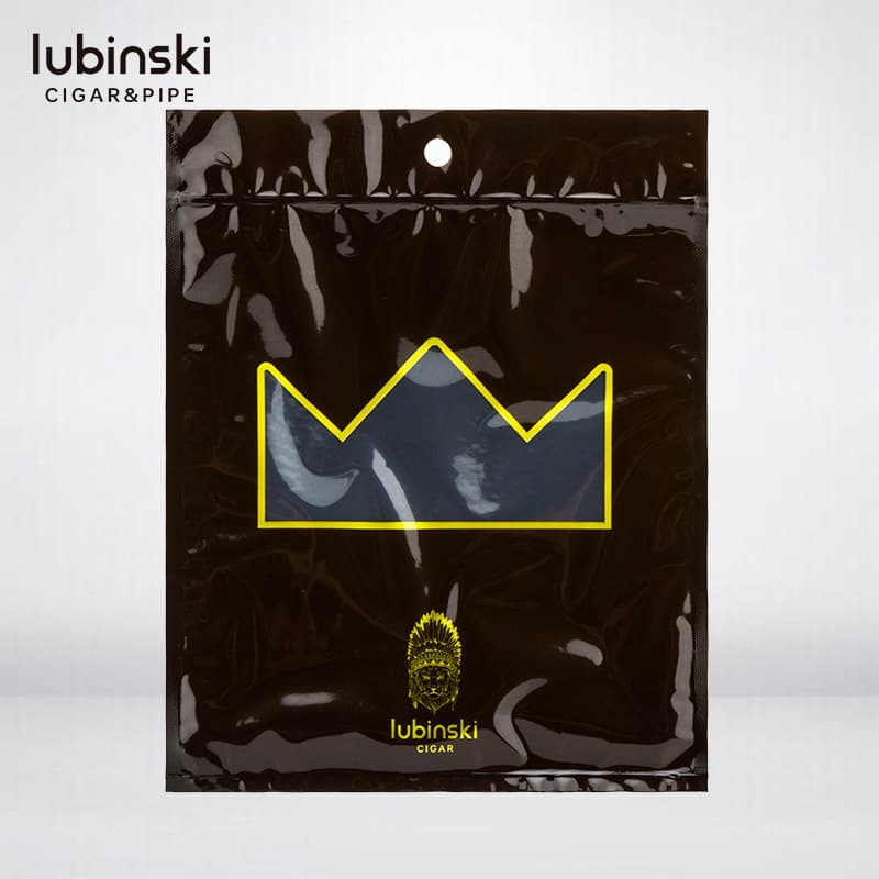 LUBINSKI 10-pack portable travel humidor bag, sealed cigar humidor bag