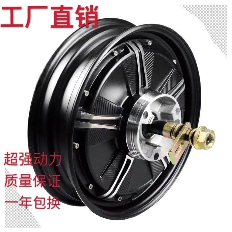 New 10-inch Electric Scooter Motor 60V 72V Drum/Disc Brake 1200W 1500W Electric Moped Two-Wheel Universal Type