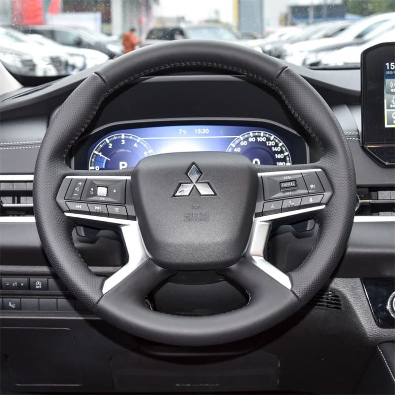 2023 Mitsubishi Outlander Pajero Sport ASX Eclipse Cross Airtrek Lancer EX Custom Hand Stitched Steering Wheel Cover