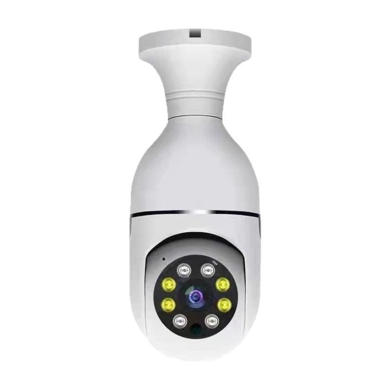 Light bulb monitoring, home 2.4G WiFi, indoor panoramic night vision, mobile phone remote camera, wireless alarm, smart
