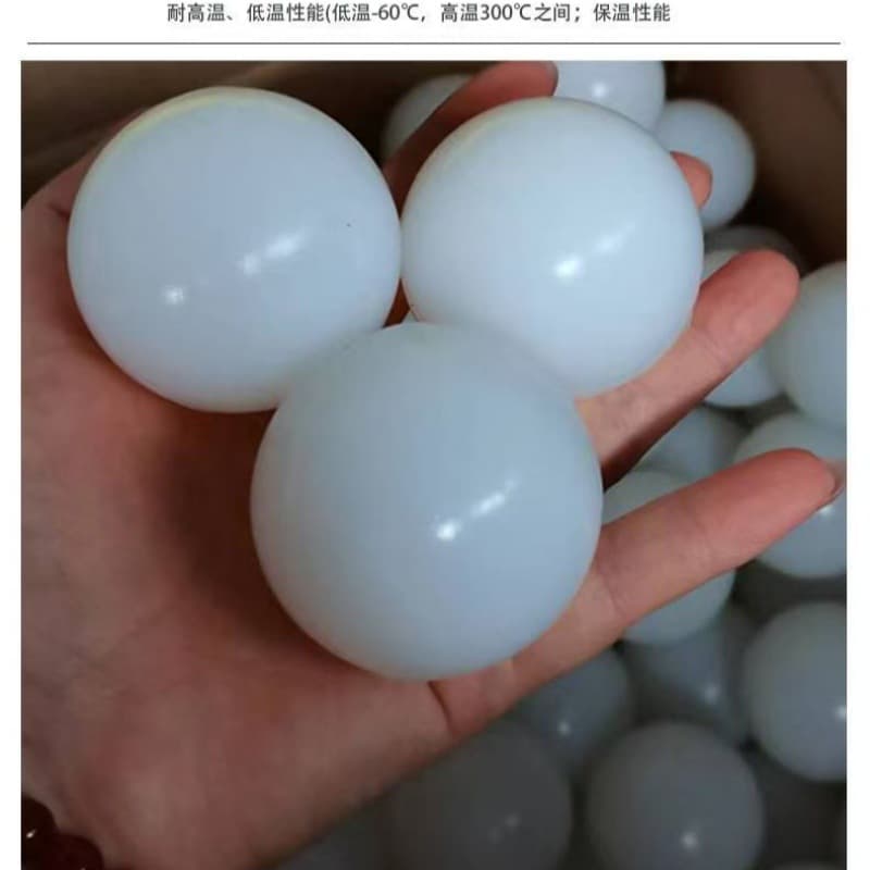 Processing and production of high-temperature resistant silicone balls, high-elasticity wear-resistant vibrating screens, and solid rubber shock absorbers.