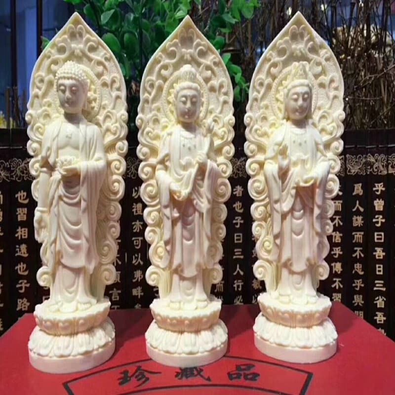 Ivory Nut Multi-Style Ornament Guanyin, Tathagata, Sun Wukong Exquisite Decoration for Home and Office Wenwan Wholesale