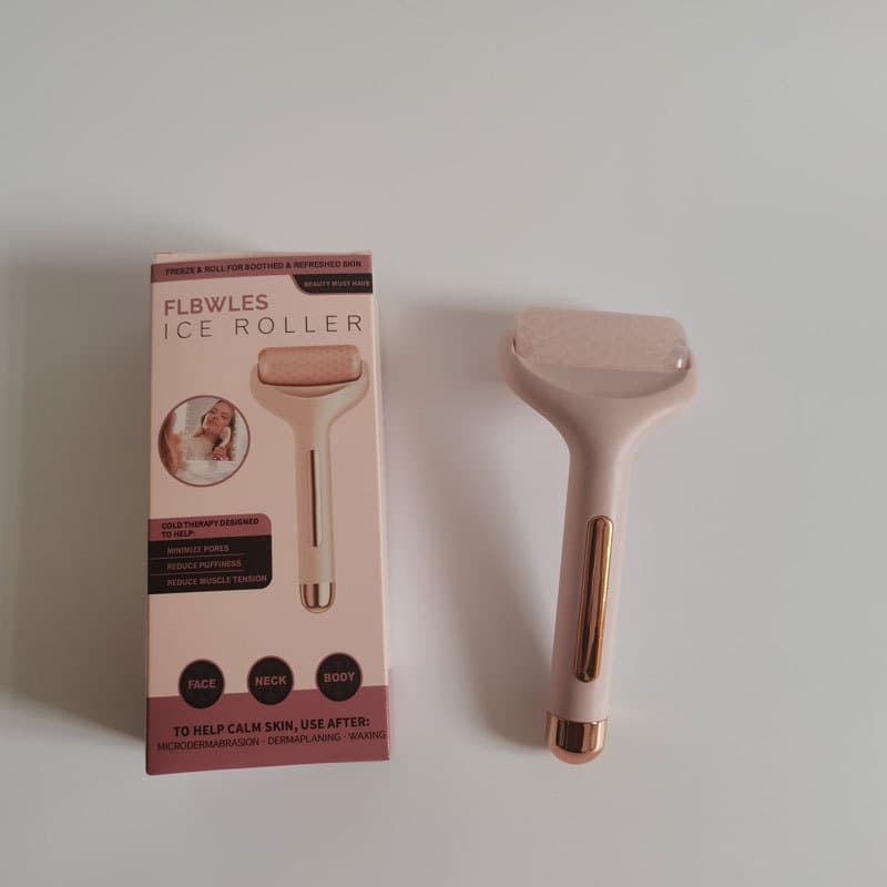 ICE ROLLER Manual Ice Roller Massager Face Beauty Device Slimming Roller Massager Facial Lifting Tool