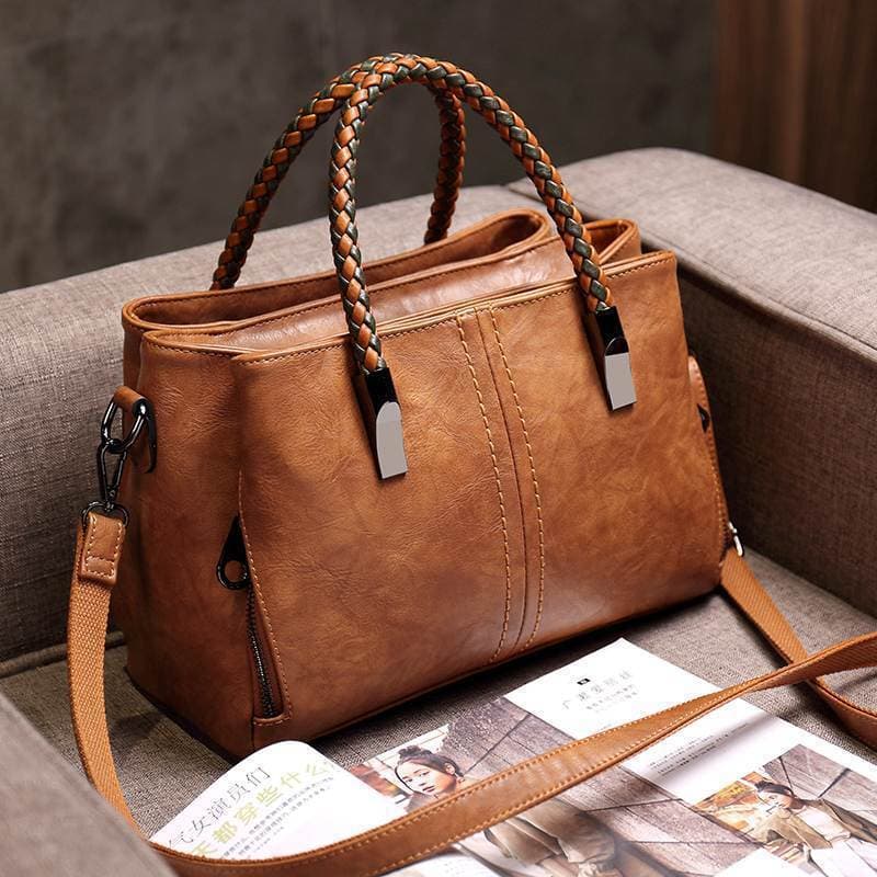 Large Capacity Fall/Winter Women's Bag, Vintage Retro Trendy Handbag Shoulder Bag, Women's Crossbody Bag, New Style Versatile