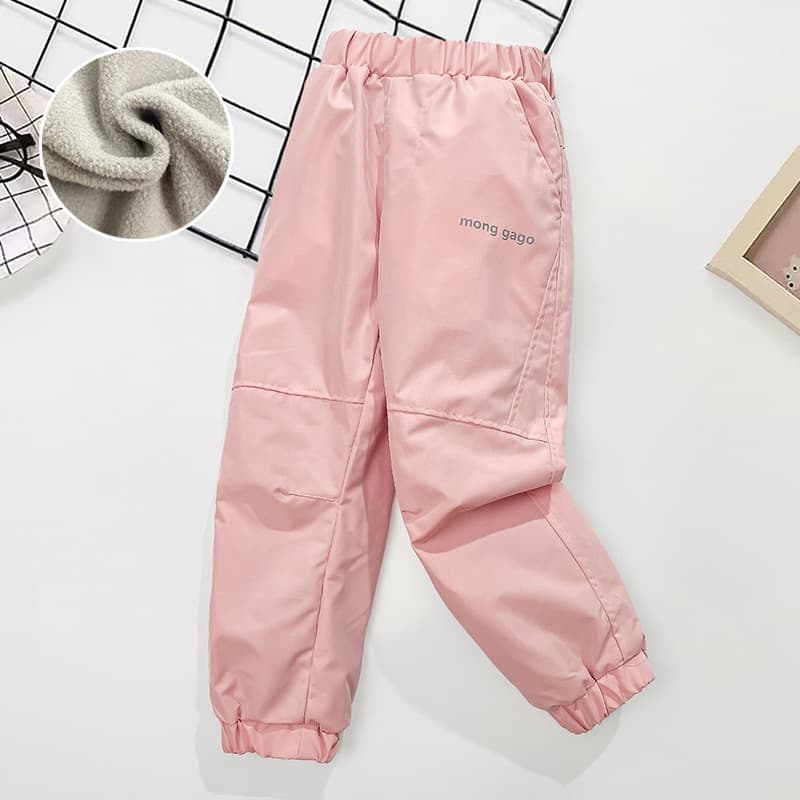 Kids Ski Pants Windproof Waterproof Fleece-Lined Girls Winter Warm Outdoor Pants, Huzhou Zhili In Stock