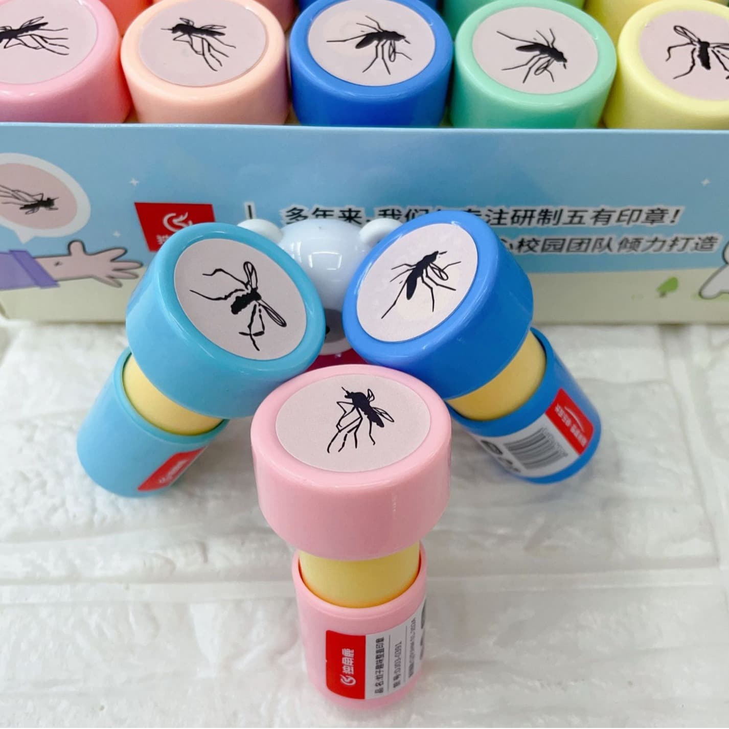 Funny Dead Mosquito Stamp TikTok Viral Prank Realistic Insect Gag Mosquito Stamp