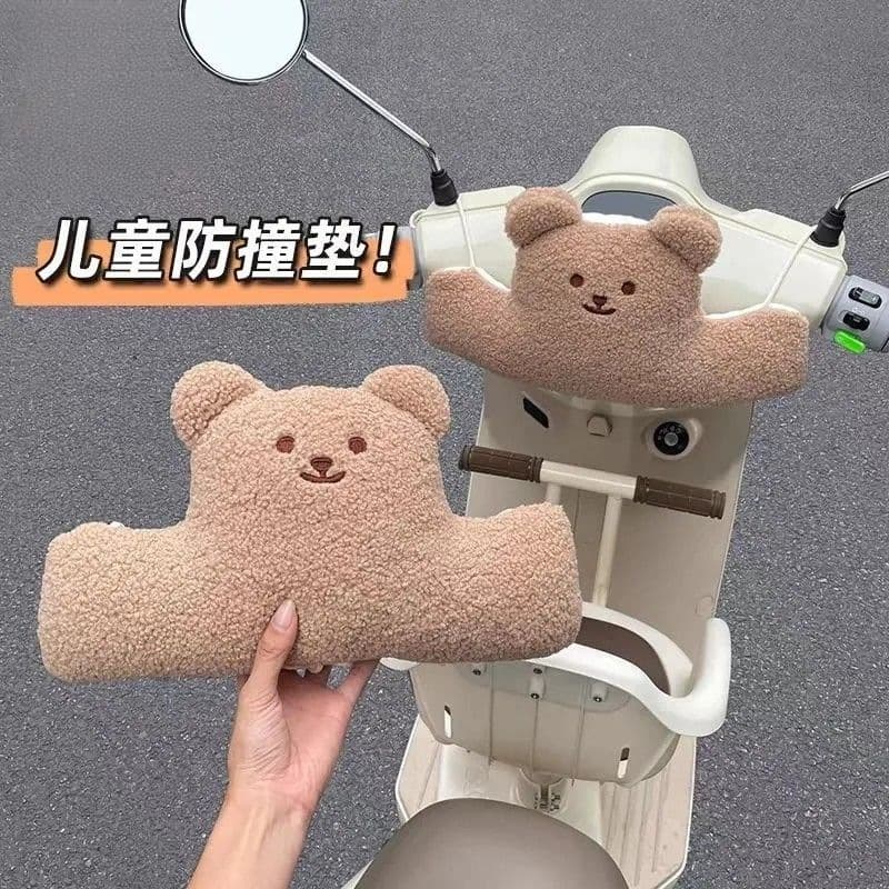Child seat bump anti-collision anti-collision pad pedal battery vehicle head cushion protection pad head pillow front baby electric vehicle