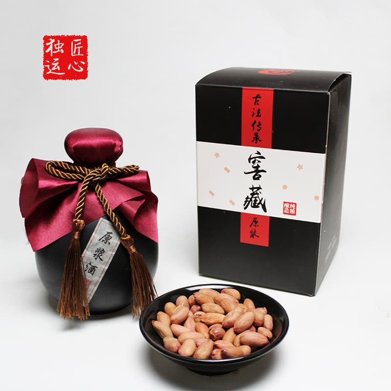 One-Jin Antique Terracotta Ceramic Liquor Jar Direct from Manufacturer, Empty Baijiu Bottle (500g/Half-Jin/Two Liang)