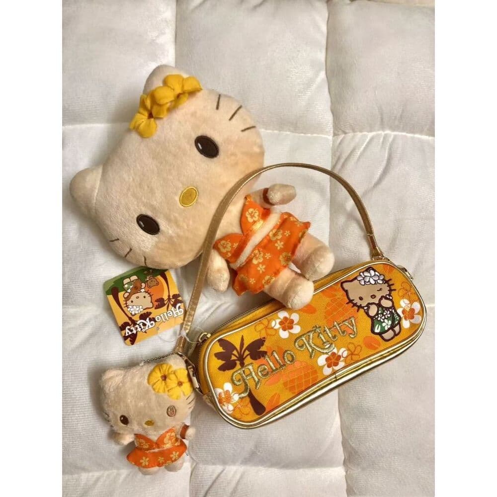 HelloKitty Handbag Vintage Unique Cute Handbag Millennial Hot Girl High Appearance Commuter Bag