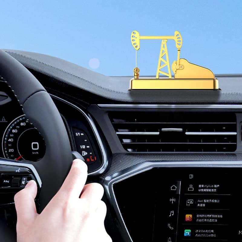 Car Perfume Seat Car Solar Aromatherapy Ornament Car Center Console Creative High-end Interior Internet Celebrity Supplies for Men