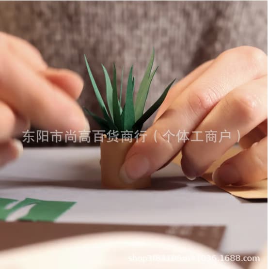 Amazon Bestseller Easy DIY Paper Plants Kit | Guided Lines