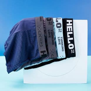 Summer Thin Mesh Ice Silk Breathable Men's Boxer Briefs, Mid-Rise Solid Color Youth Elastic Sexy Bottom Shorts