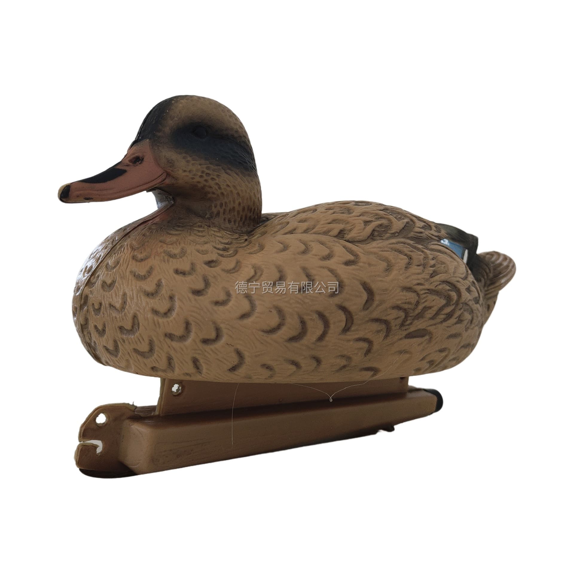 Cross-border simulated garden, unique and ferocious small wild animal mother duck, lake forest outdoor hunting trap.