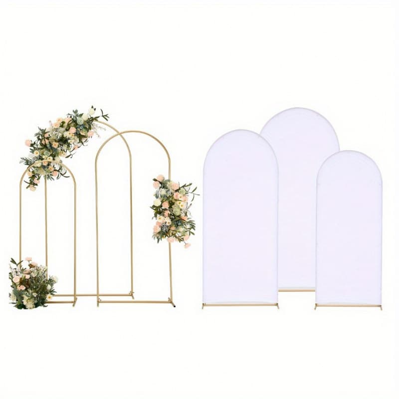 2026 New Cross-border Drop Shipping Metal Arch Background Stand