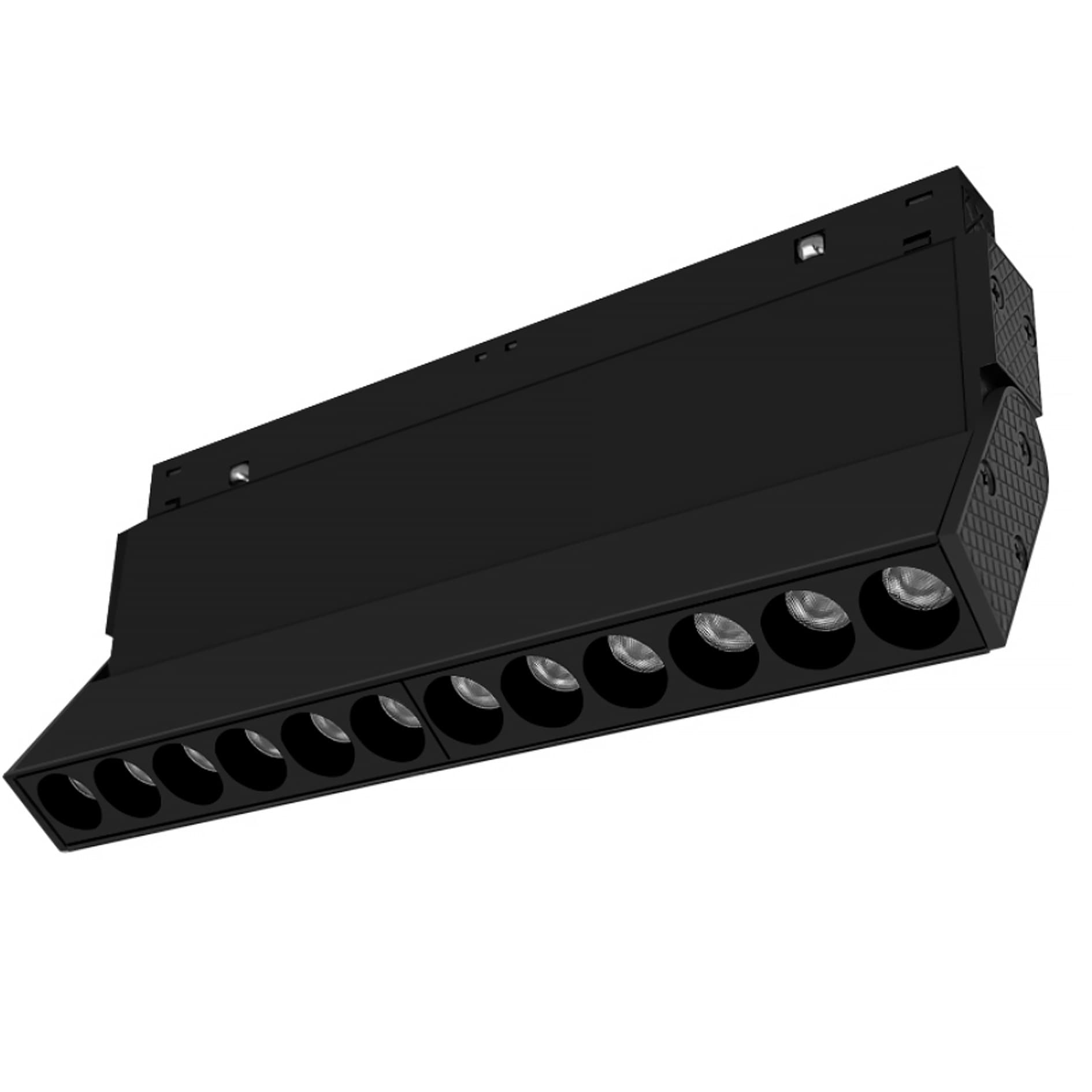 LED Recessed Home Living Room Main-Free Smart Grid Flood Light Surface Mount Recessed Pre-Embedded Magnetic Track Light