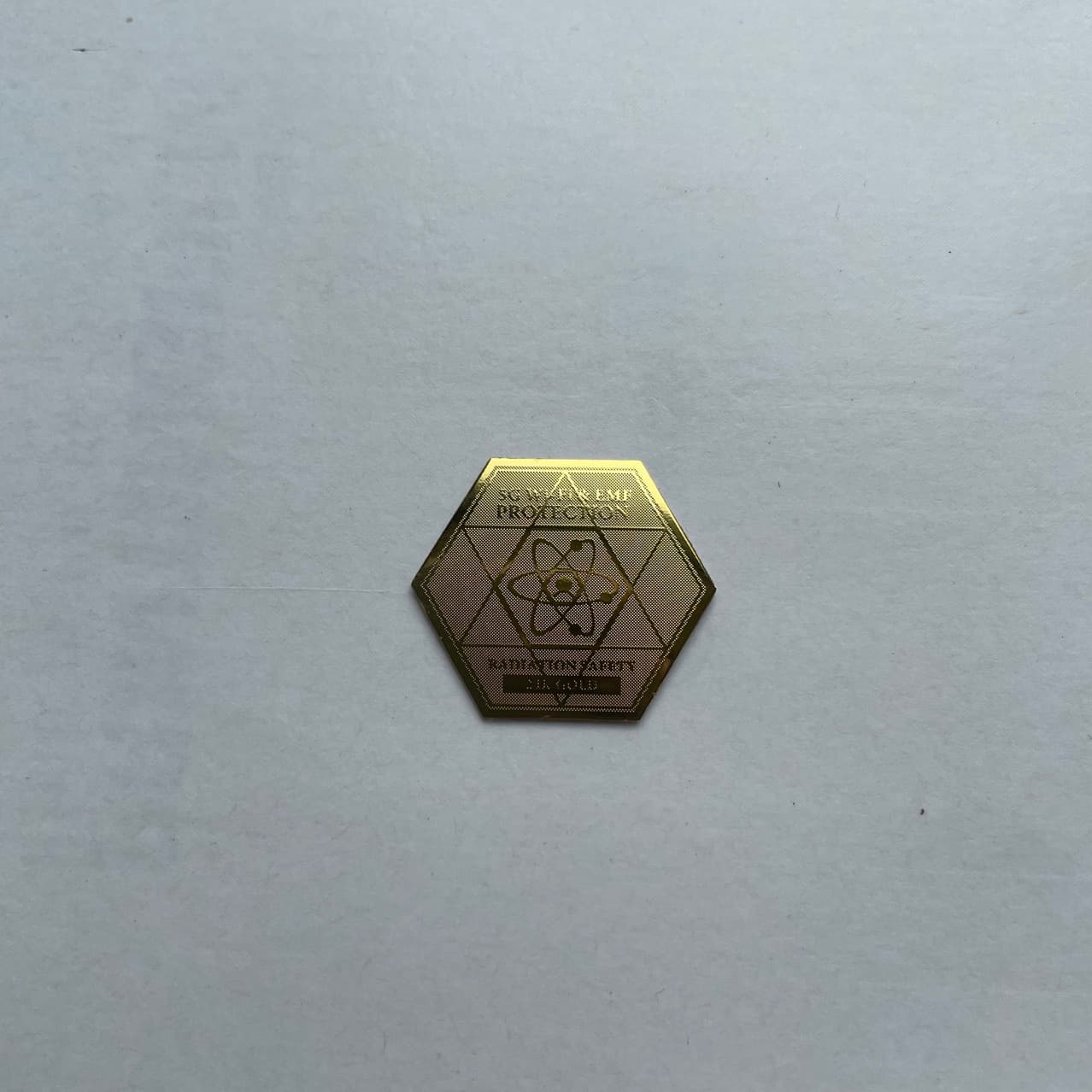 5G EMF Protection Anti-Radiation New Hexagonal Radiation Energy Phone Sticker (1 Piece)