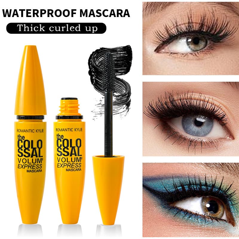 Cross-border Hot Selling Mascara Eyeliner Liquid 24H Waterproof Sweatproof Long-lasting Lengthening Non-smudging Volumizing Setting