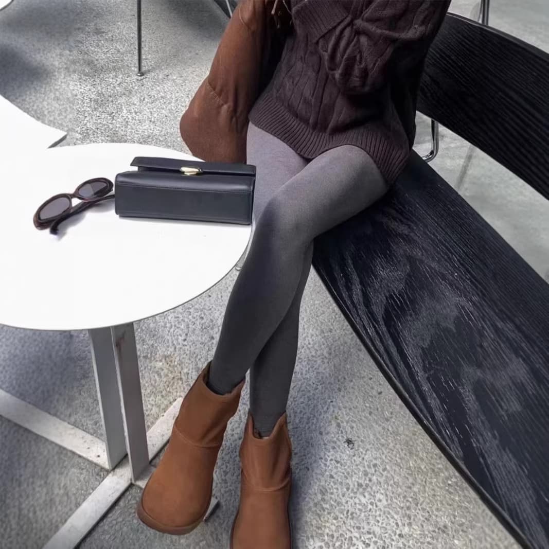 Original development! Shenzhen Nanyou ROW Fenkendou same style Australian velvet leggings keep warm, slimming and leg lengthening