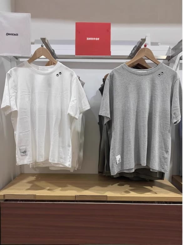 Japanese Order Collaboration Women's Loose Fit T-Shirt/Short Sleeve Japanese Order Collaboration Small Eyes 2025 Summer New T-Shirt 475526
