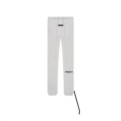SS22-Essentials Small Logo Flock Print Sweatpants, Cuffed Long Pants, Comfortable and Stylish Wear