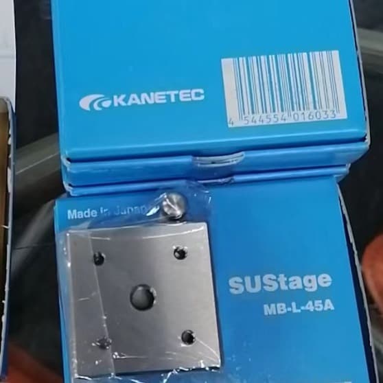 Japanese KANETEC Permanent Magnet Stand MB-L-45A, Thin Plate Magnetic Fixing Stand, Strong Magnetic Fixing Clamp, Agent