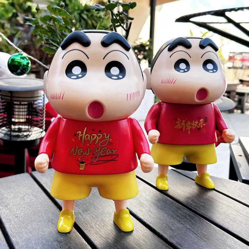 Cross-border trendy oversized Shin-chan money bank piggy bank figurine, home counter decoration, children's gift, Taiwan