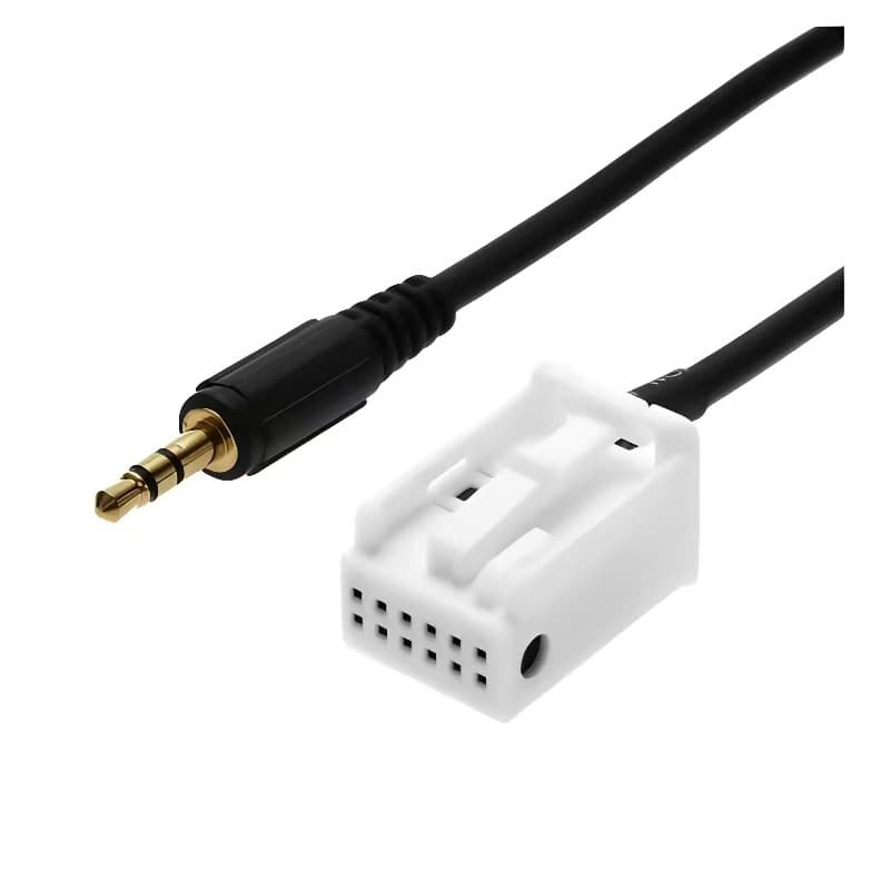 Compatible with BMW E39 E53 X5 E60 E61 AUX Audio Input Cable 3.5mm Audio Cable Male