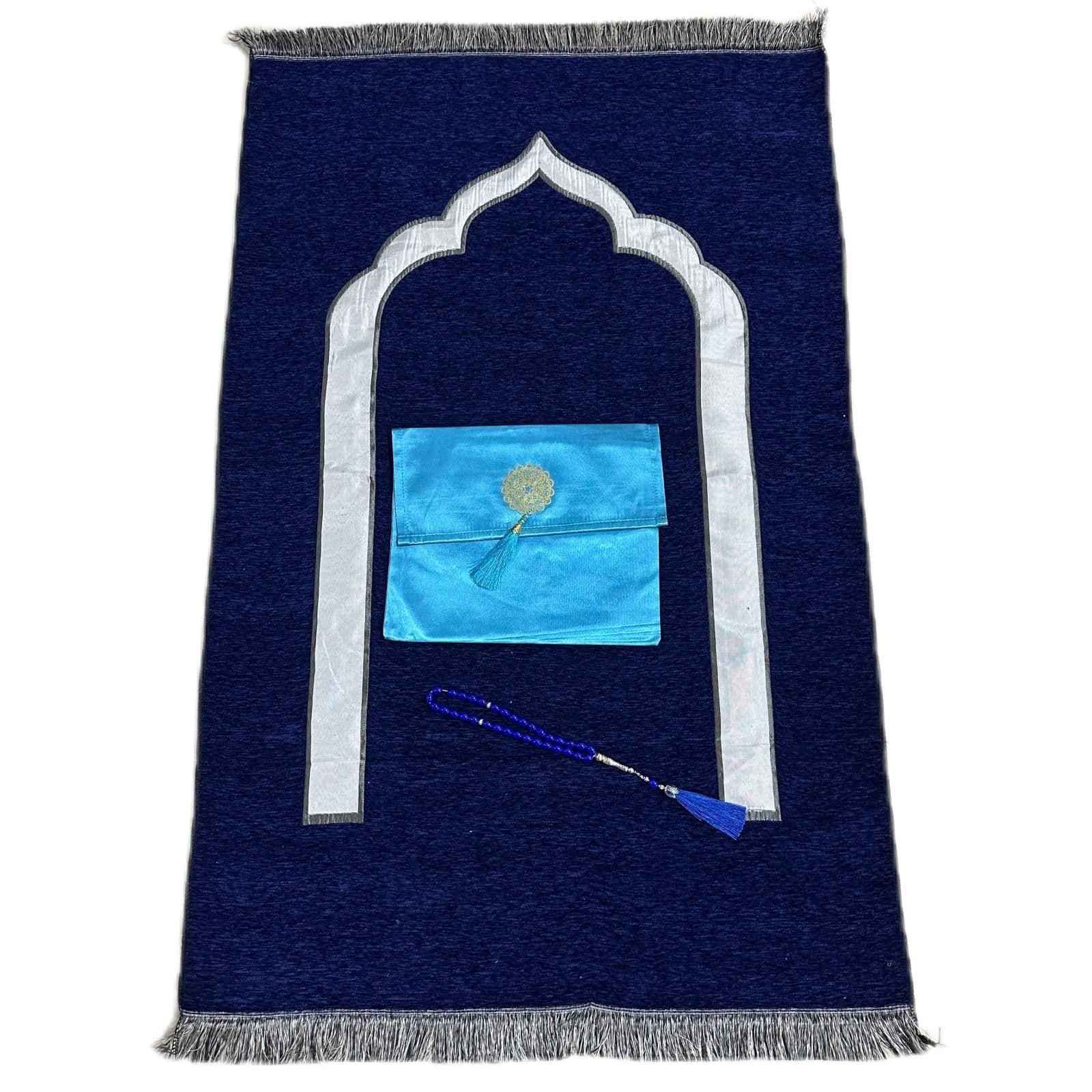 Chenille Travel Prayer Rug Gift Blanket