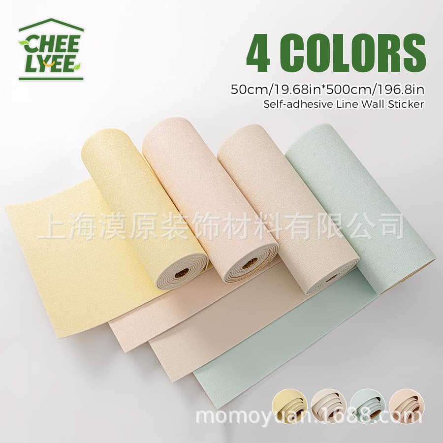 Cross-border Hot Selling 3m 5m Linen Wallpaper for Decoration, Drop Shipping Available, Living Room Background Wall Sticker Wallpaper