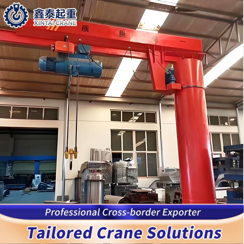 Workshop lifting 180-degree 360-degree rotating cross-arm crane, small and medium-sized cantilever crane, electric cantilever crane