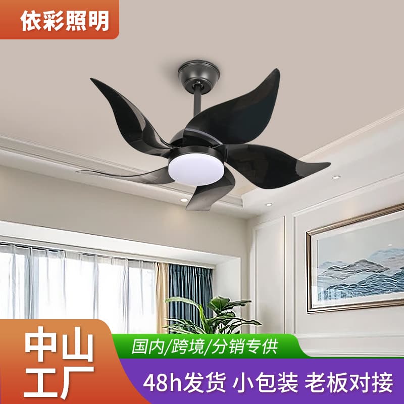 2026 New Model High Airflow Ceiling Fan with Light, Dining Room Ceiling Fan, Bedroom Ceiling Fan, Export Cross-Border Supply