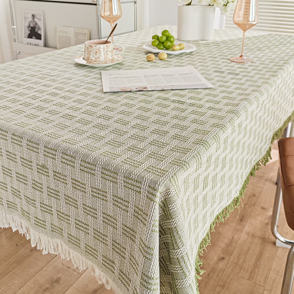 French Style Tablecloth, Tic-Tac-Toe Table Cloth, Study Tablecloth, French Coffee Table Cloth, Table Mat, Round Tablecloth, Bedside Table Cover Cloth