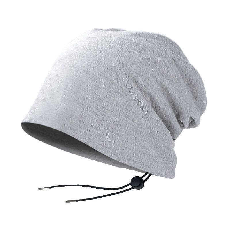 Unisex Air-Conditioned Room Warm Sleep Cap Thin Anti-Cold Head Cover Night Sleeping Hat Summer