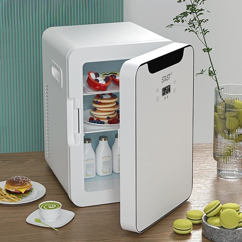 Mini Car and Home Dual Use Refrigerator for Home Dormitory Student Cooling Single Person Dormitory Small Fridge Free Shipping Wholesale