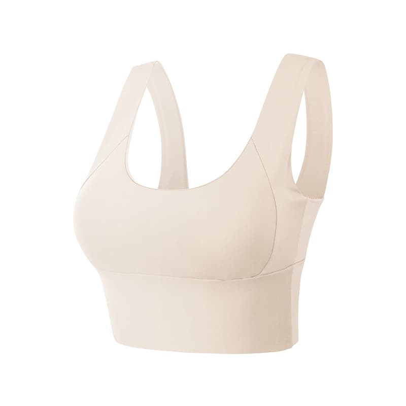 2026WG Women's Sports Bra Summer Shockproof Running Push-up Shaped Front Zipper Yoga Racerback High Intensity Fitness