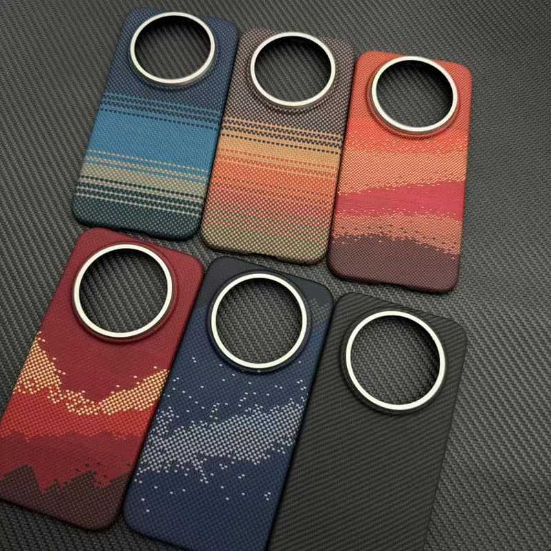 Suitable for Huawei mate70Air Kevlar aramid fiber anti-fingerprint magnetic phone case ultra-thin