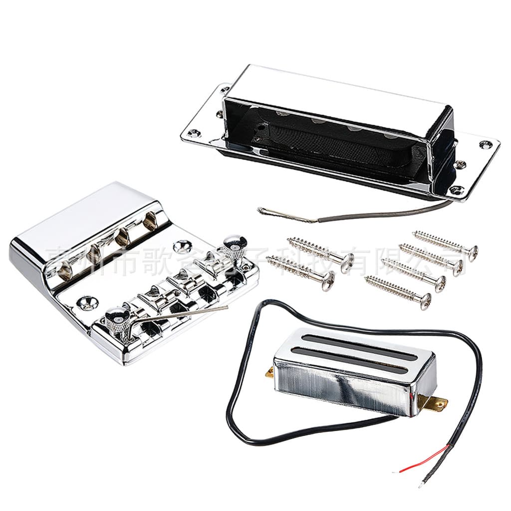 Guitar Accessories Shoe-Shaped Bridge Pickup Combo Set