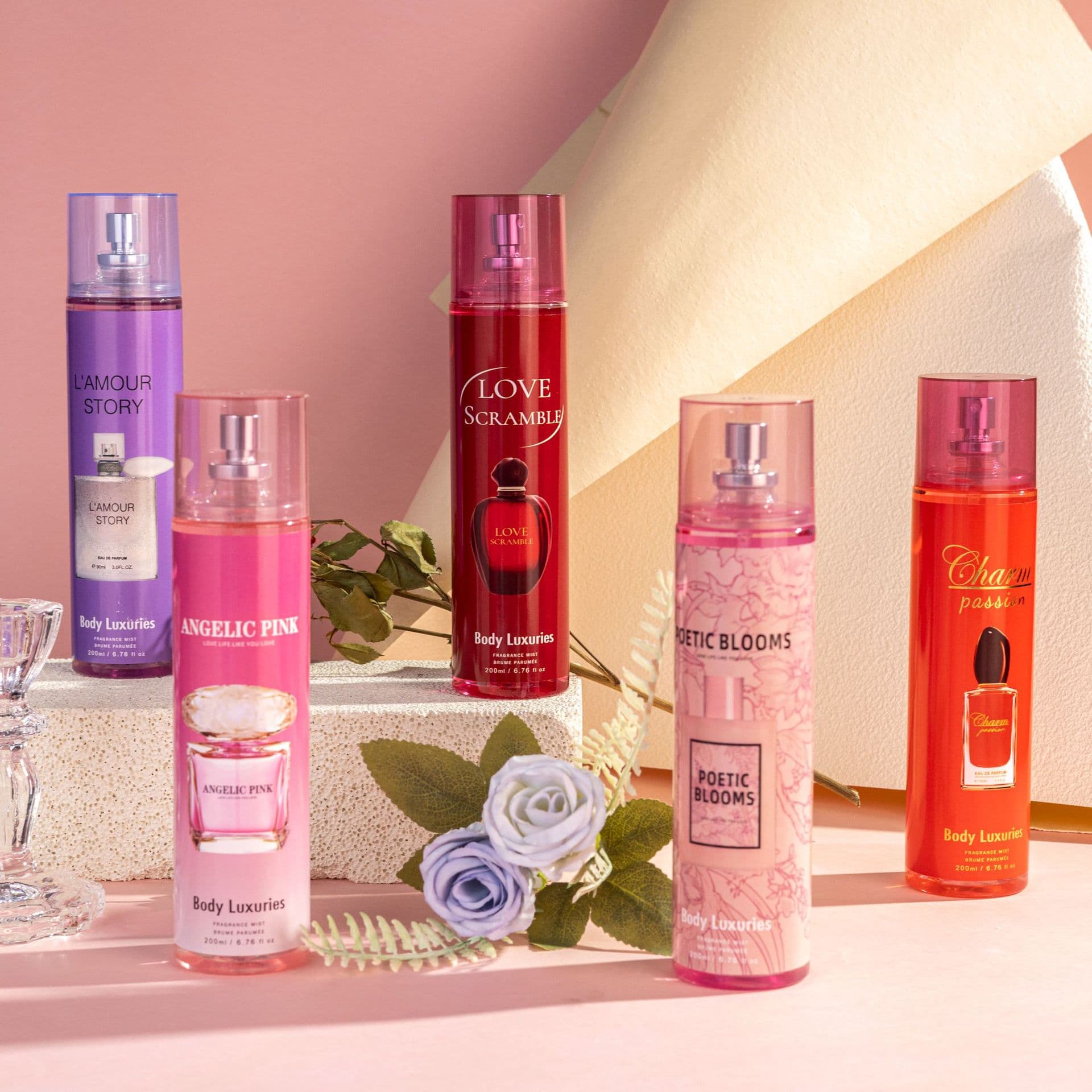 Cross-border hot-selling Body Luxuries original body fragrance spray long-lasting scent wholesale perfume